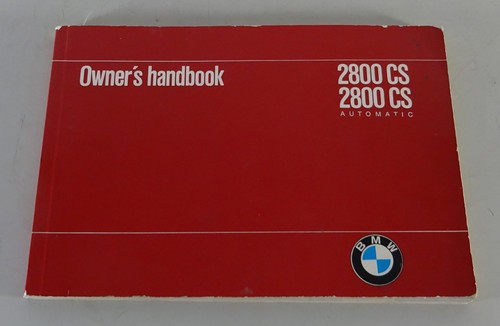 Owner manual handbook bmw - owner's,
