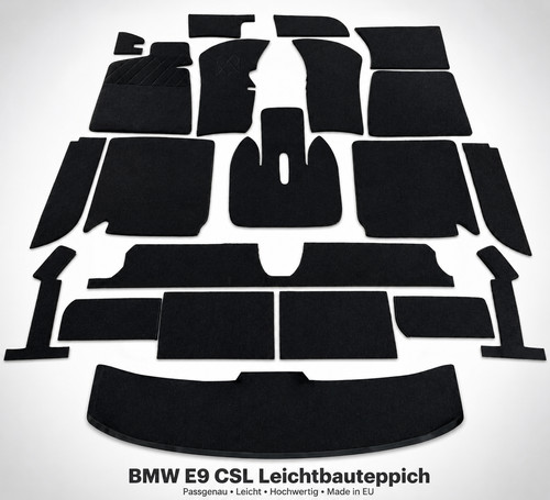 Leichtbauteppich für bmw - leichtbauteppich, e9