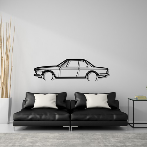Bmw wandkunst aus - aus, metall