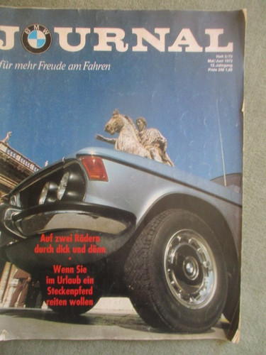 Bmw journal 1973 520 e12 - bmw,