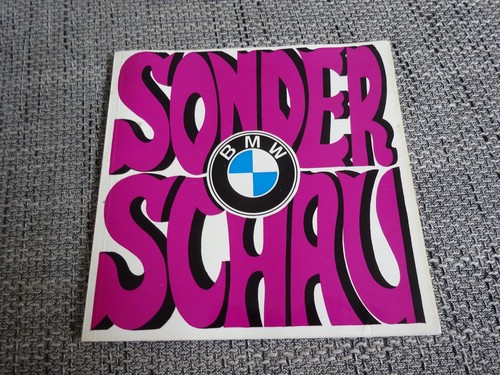 Bmw sonderschau 1969 - bmw,